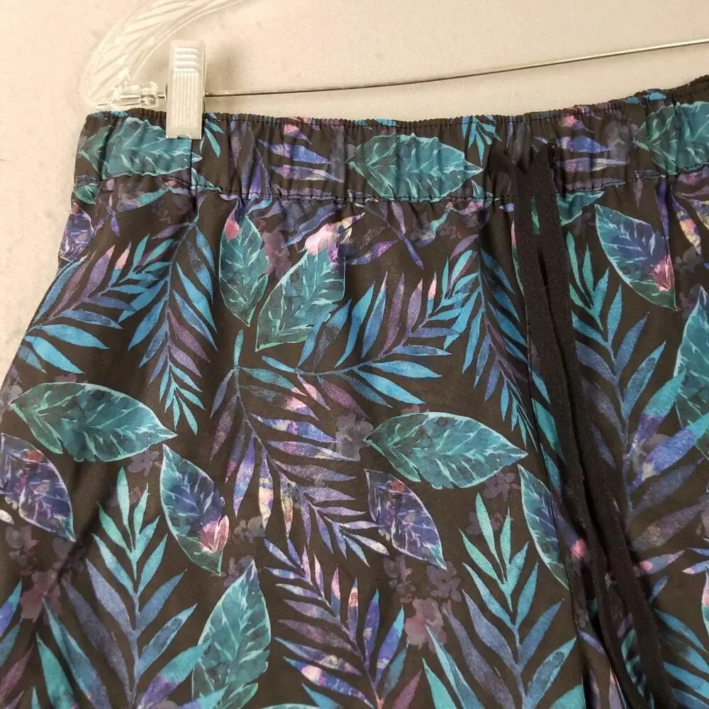 Reel Legends Shorts Mens Large‎ Leaf Print Swim Trunks Shorts Pockets